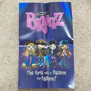 MGA Bratz Fashion Doll Poster Art Holo Meygan Sasha Jade Yasmin Y2K